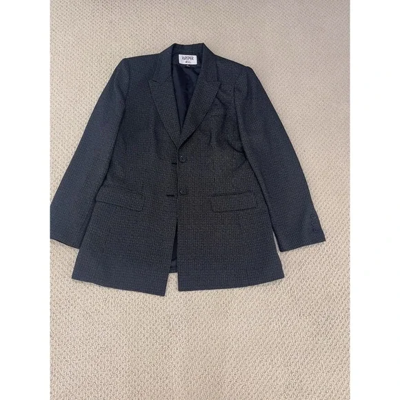 Kasper Black Tailored Blazer Professional Suit Jacket - Picture 3 of 16